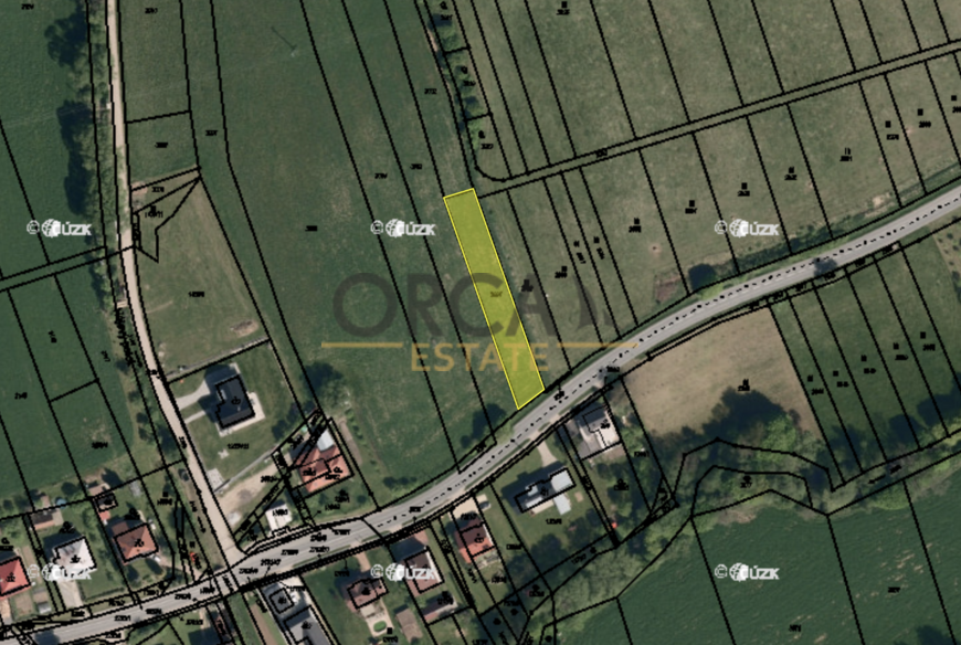 Stavební pozemek Sehradice, 936 m2