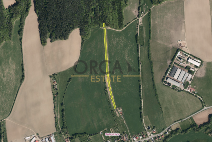 Prodej pole Sehradice, 6439 m2