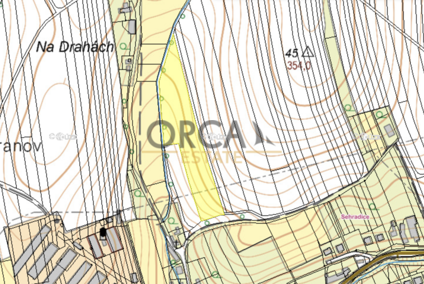 Prodej zemědělského pozemku Sehradice, 12712 m2