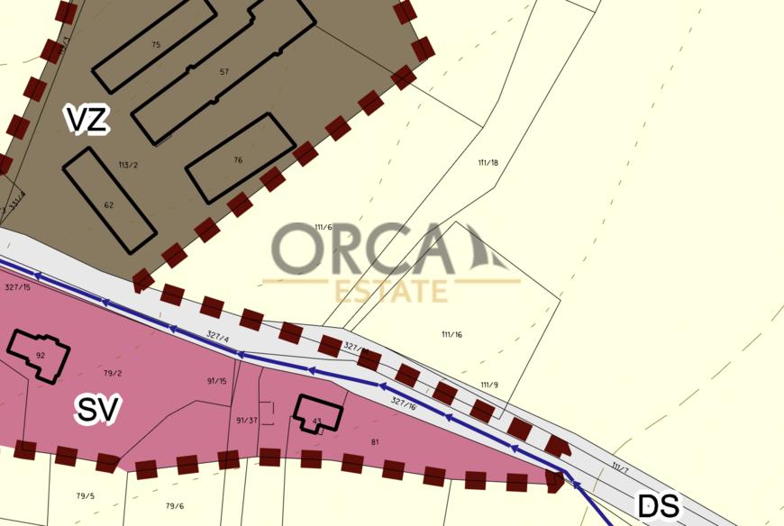 Prodej pozemků Údavy, 2730 m2