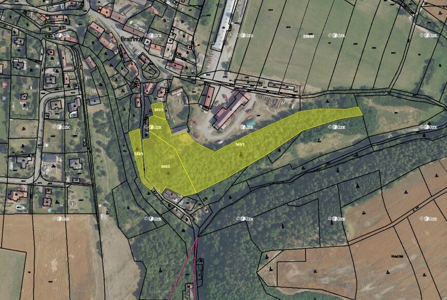 Bratřínov 19 242 m2