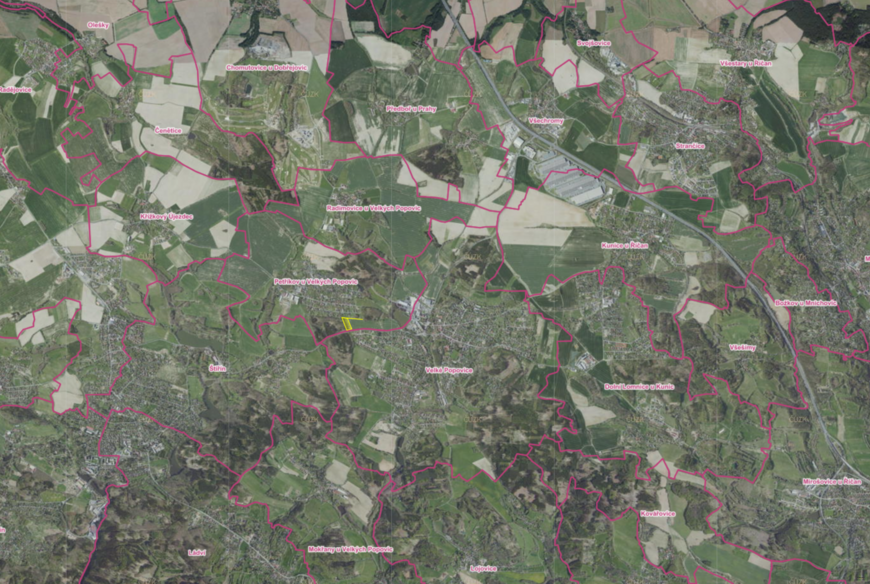 Petříkov u Velkých Popovic (11 526 m2)