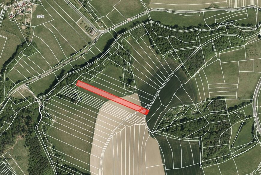 Kaňovice u Luhačovic 5 618 m&sup2;