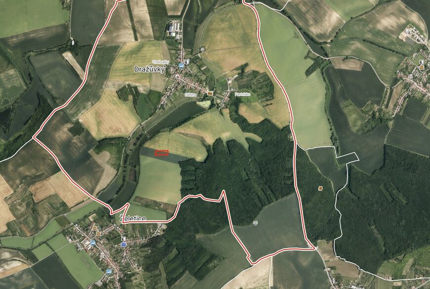 Dražůvky 5 825 m&sup2;