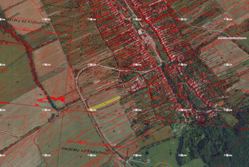 Nová Lhota u Veselí nad Moravou  2 178 m&sup2;
