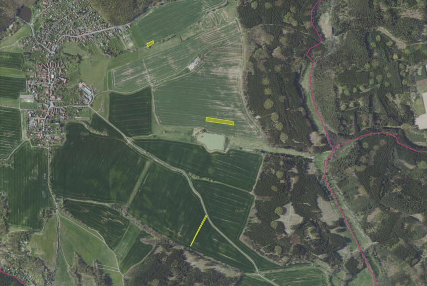 Černé Voděrady (6 729 m2)