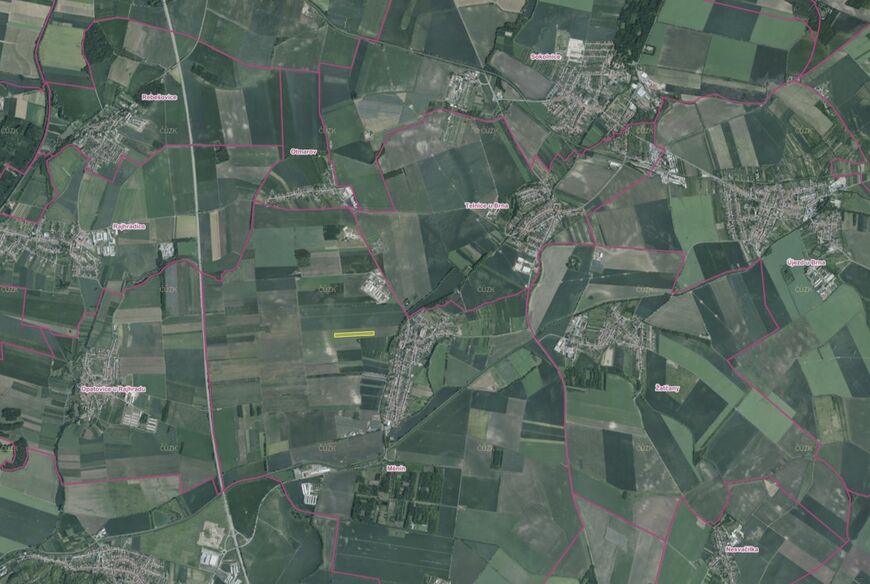 Měnín (24 051 m&sup2;)