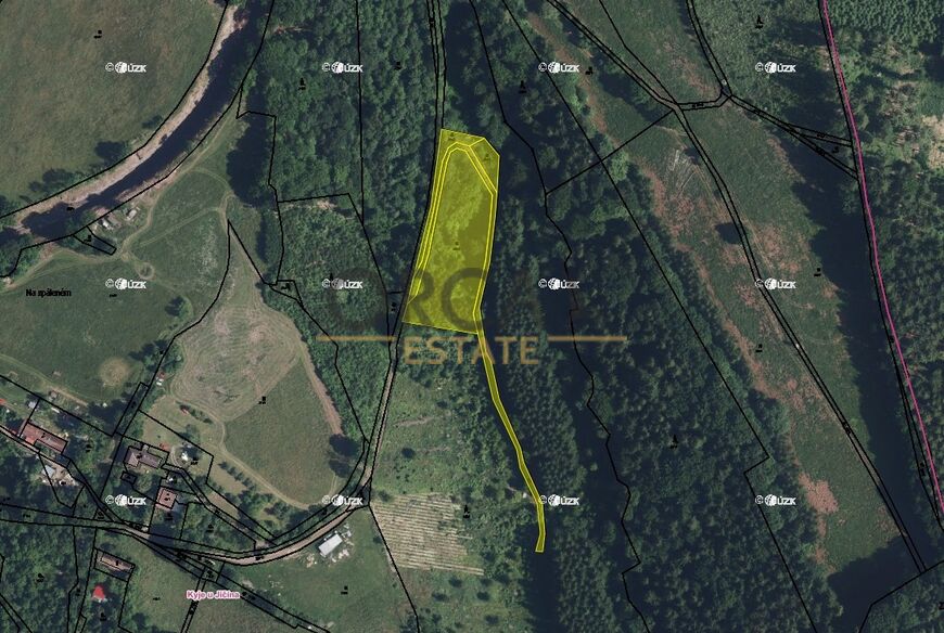 0,5 ha pozemků v k.ú. Kyje u Jičína
