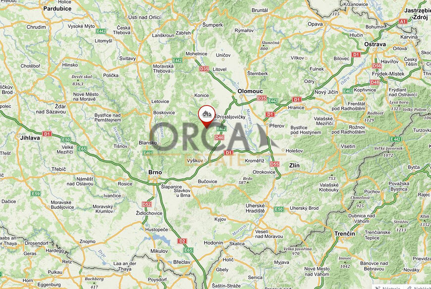 Prodej podílu na pozemku 466 m2 v k. ú. Prostějovičky