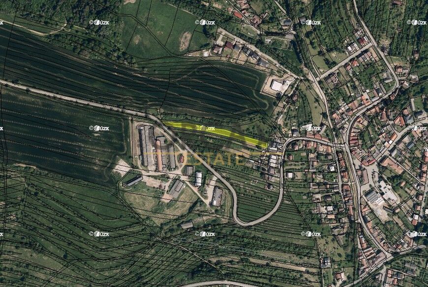 Zajímavý pozemek o výměře 2416 m2 v k. ú. Osvětimany