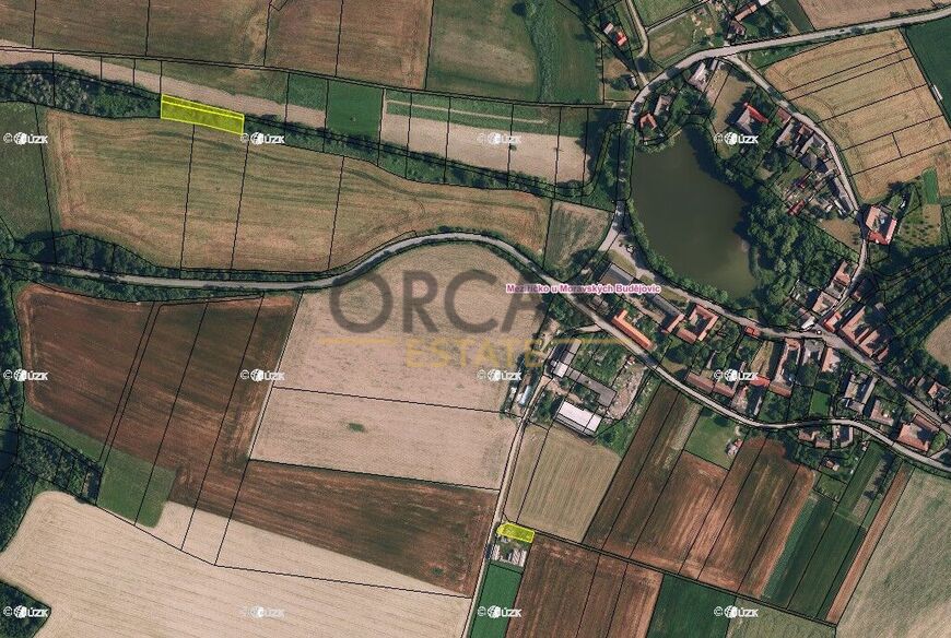 0,2 ha pozemků v k.ú. Meziříčko u Moravských Budějovic