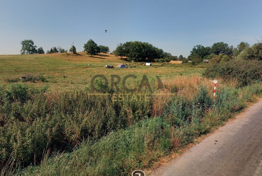 Pozemek v návrhové ploše smíšené výrobní, k.ú. Lnářský Málkov o výměře 6728 m2
