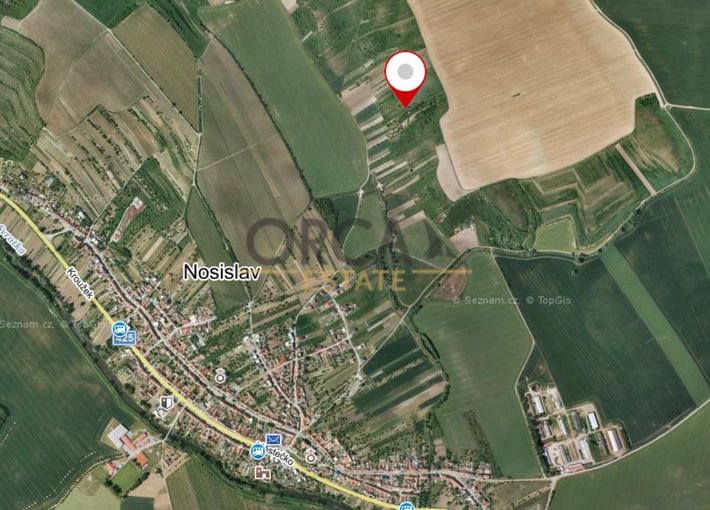Aukce 0,2 ha pozemků v k. ú. Nosislav
